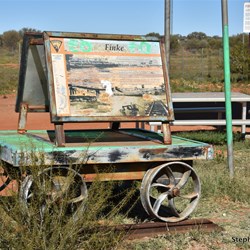 Finke's ties to the old Ghan days