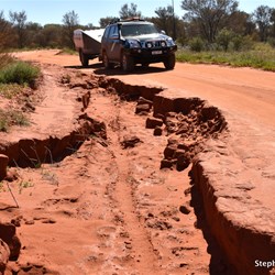 Bad wash away heading into the Lambert Centre