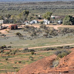Looking back down to Mount Cavenagh Station