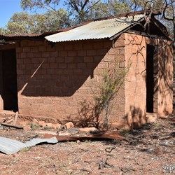 The old Sundown Outstation - the scene of the triple murders