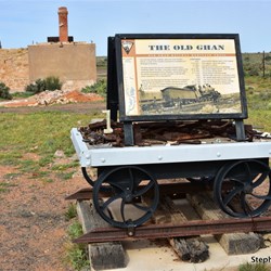 Old Ghan relics at Farina
