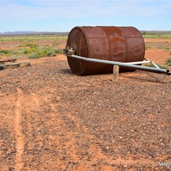 Large roller on Witchelina Airstrip