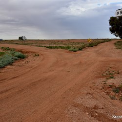 We were going to take the Mount Barry Road, but with rain starting to fall, it was now plan B