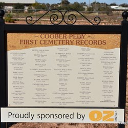 Coober Pedy's Historic First Cemetery 