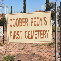 Coober Pedy's Historic First Cemetery 