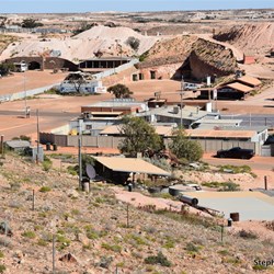 Views over Coober Pedy Township