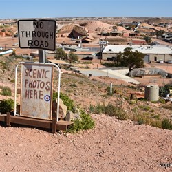 Views over Coober Pedy Township
