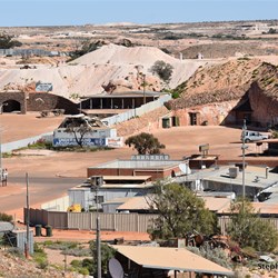 Views over Coober Pedy Township