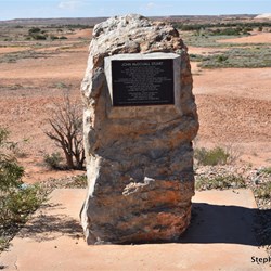 John McDouall Stuart Memorial - Coober Pedy