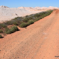 We headed back through the Opal Fields