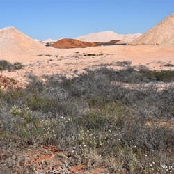 We headed back through the Opal Fields