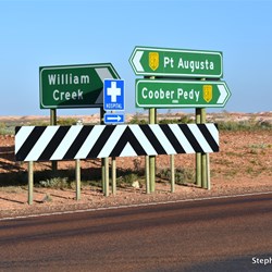 Time again to leave the bitumen and out on the William Creek Road