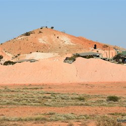 Houses out on the William Creek Road