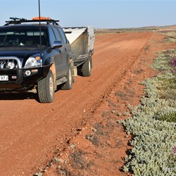 The William Creek Road was in top condition