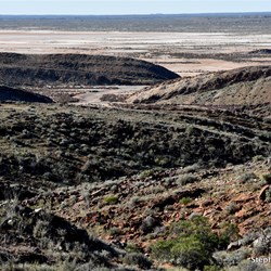 On the 'Old Mt Nor' West' four wheel drive track