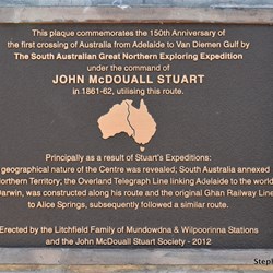 John McDouall Stewart Memorial south of Marree