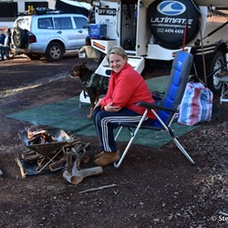 The end of a perfect day in the Flinders