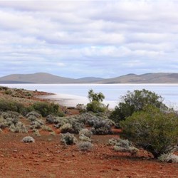 Lake views from second camping area