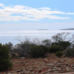 Lake views from second camping area