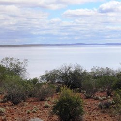 Lake views from second camping area