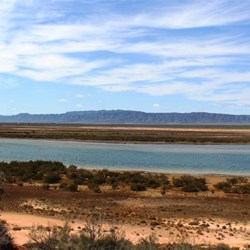 Spencer Gulf north of Port Augusta road bridge