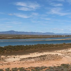 Spencer Gulf north of Port Augusta road bridge