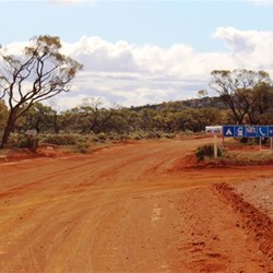 The turn is well marked