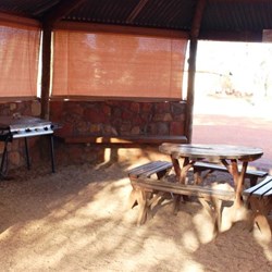 Camp kitchen for campers