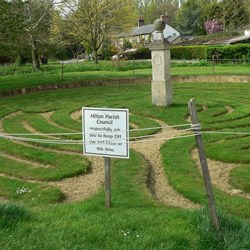 It would have been fun to walk the maze