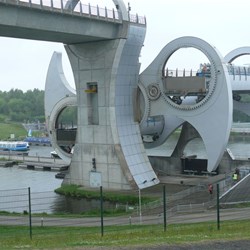 It was hard to stop watching this massive turning wheel.