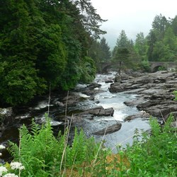 Part of the Falls of Dochart