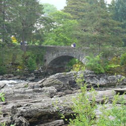 Lovely old stone bridge at Dochart