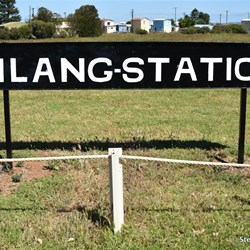 The former Milang Railway Station