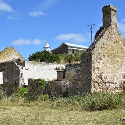 Old ruins at the site
