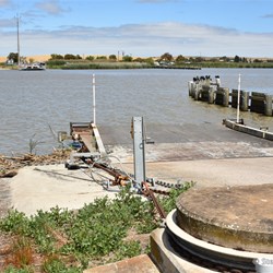 The ferry site at The Narrows