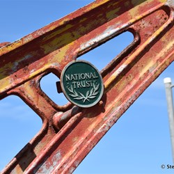 The old crane is heritage listed