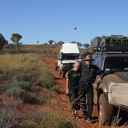 Scott and Gaby at the Tropic of Capricorn