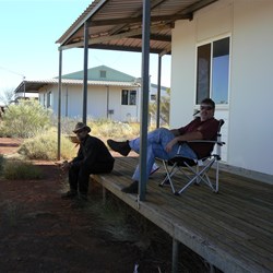 Lunch on the verandah