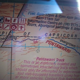 Kissing Capricorn on an isolated and treacherous track