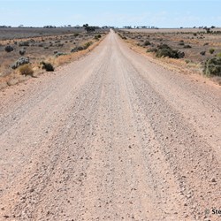 Cal Lal Road heading east