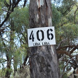 You can not miss these River Markers