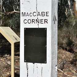 How often do you get to see a marker post and plaque undamaged by thoughless people