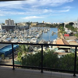 The view from our Townsville apartment
