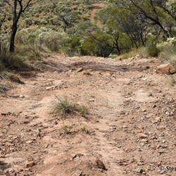 Track conditions - not bad in this section