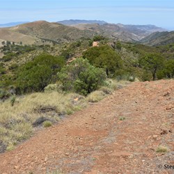 Travelling along the ridge line