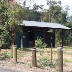 Toilet block at Red Rock