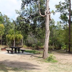 Camping area at Red Rock