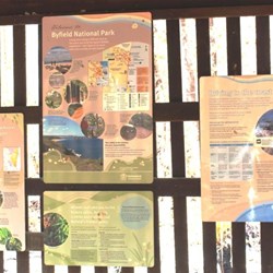 Signage at Banksia was undamaged