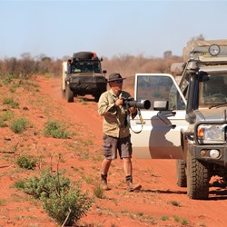 Petey B about to zoom in on the subject