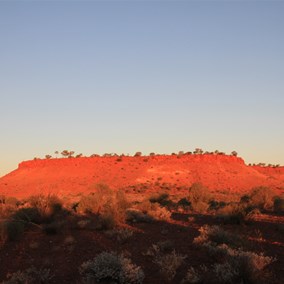 Mt Worsnop in the late afternoon light